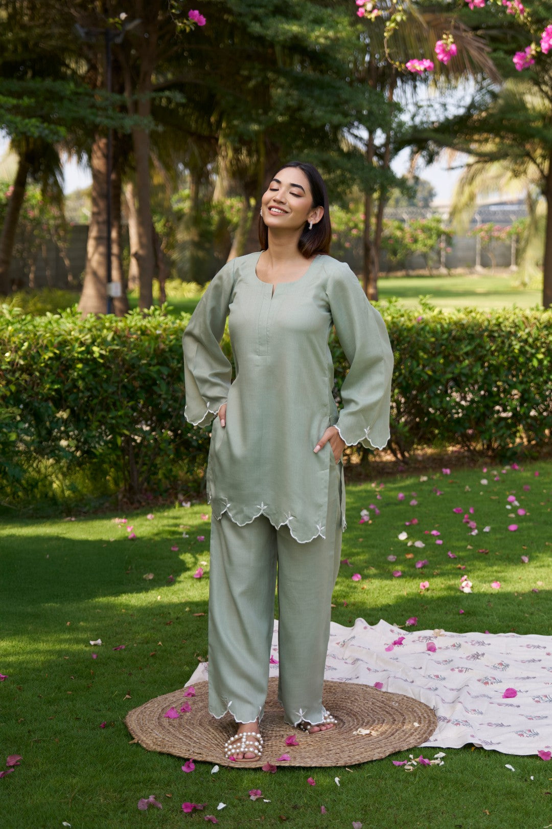 Kivah Suit Green