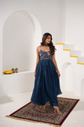 Evara Suit Blue