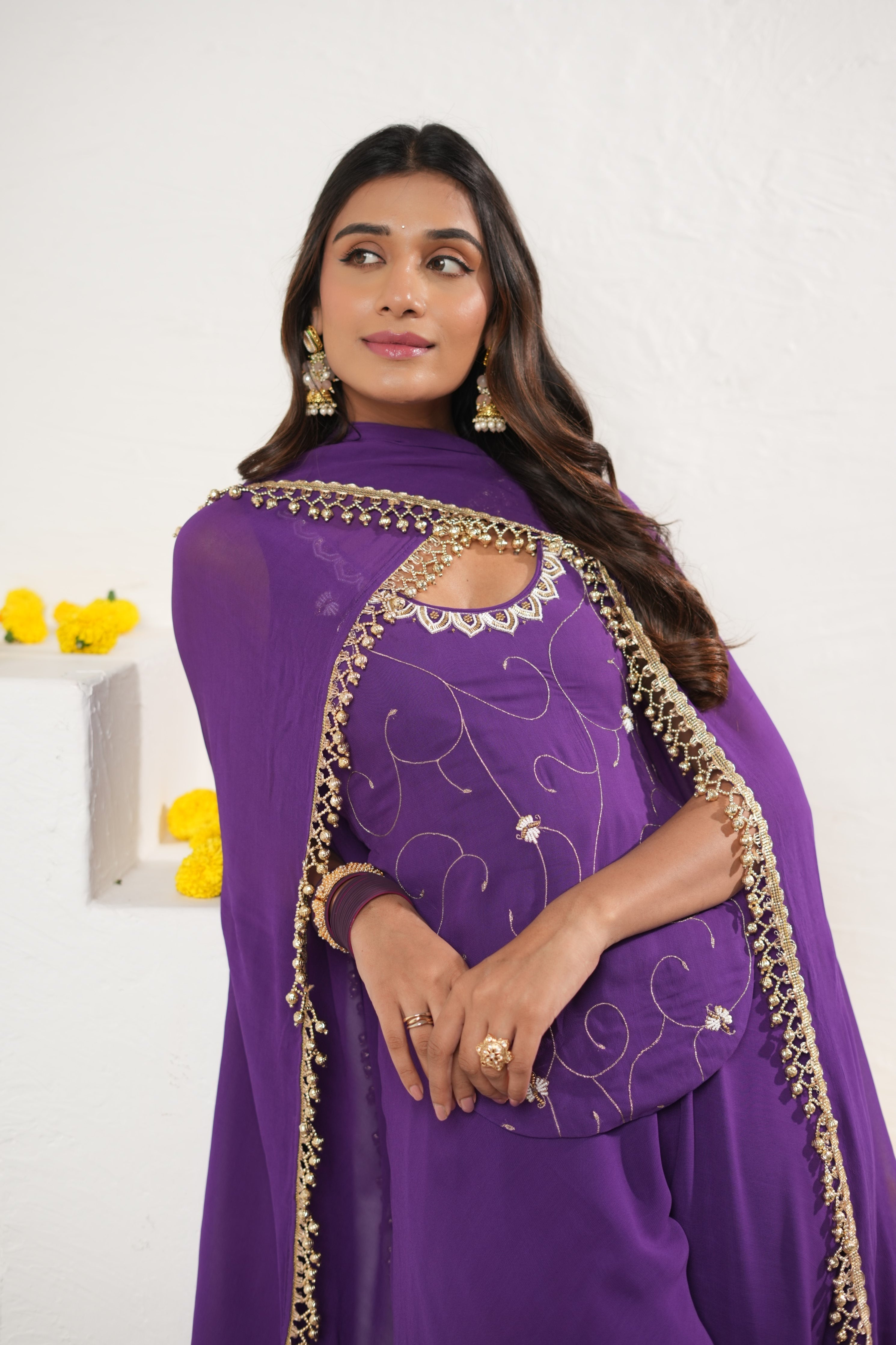 Kiara Suit Purple
