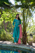 Owais Suit Green