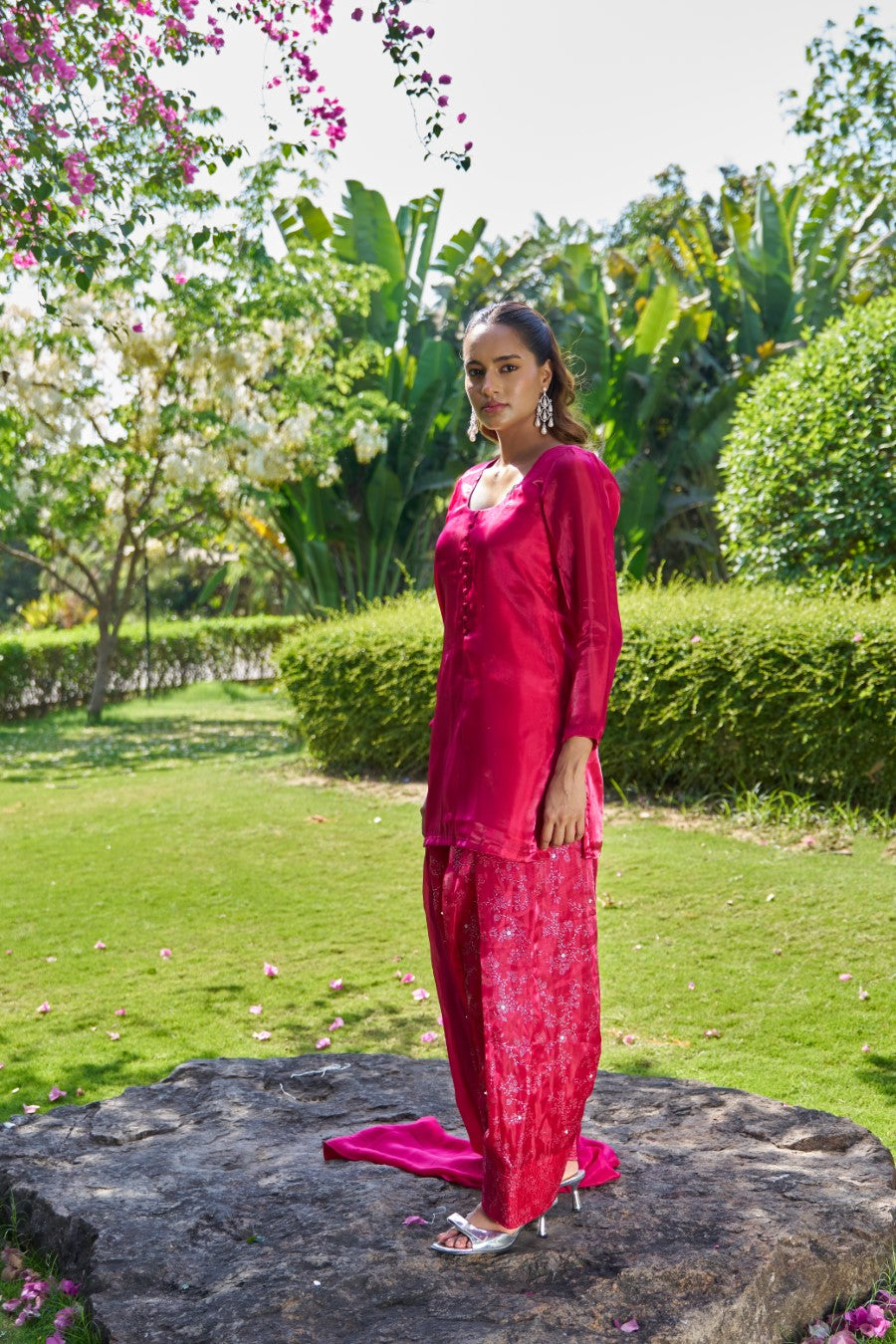 Keya suit Pink