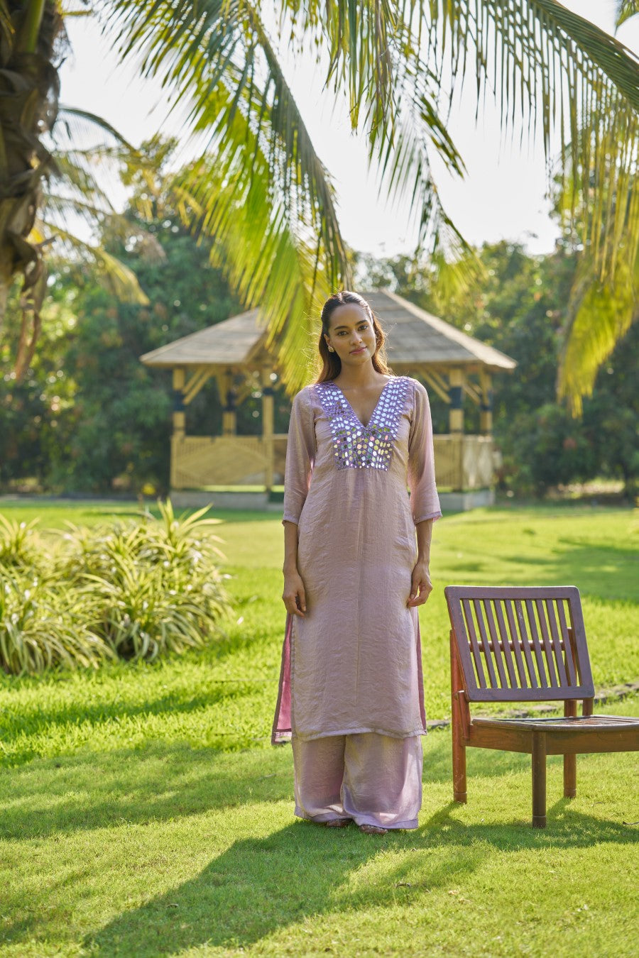 Tishya suit Lavender